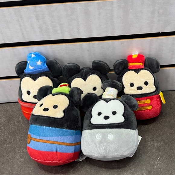 Other - Mickey Mouse: Through the Years Squishmallows Set of 5